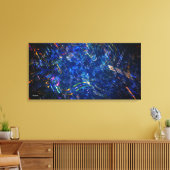 Wasser 32×16 Leinwanddruck (Insitu (Wohnzimmer))