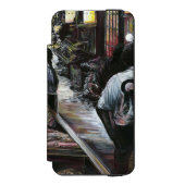 Wasser, aber geküsst mit Wüstenwind, Jerusalem Incipio iPhone Geldbeutel-Hülle (Folio Vorderseite)