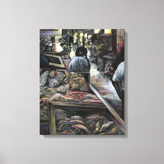 Wasser, aber geküsst mit Wüstenwind, Jerusalem Leinwanddruck (Vorderseite)