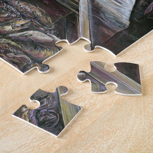 Wasser, aber geküsst mit Wüstenwind, Jerusalem Puzzle (Seite)