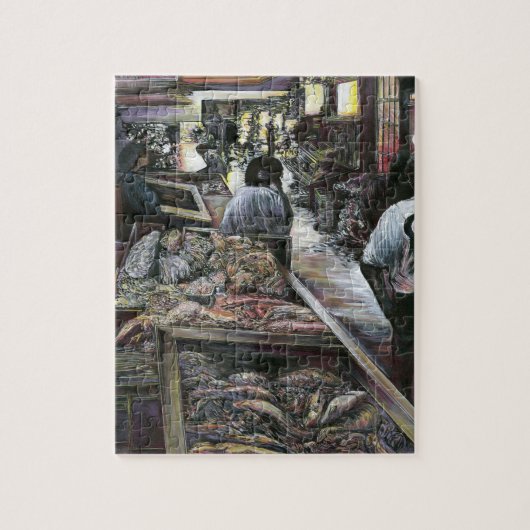 Wasser, aber geküsst mit Wüstenwind, Jerusalem Puzzle (Vertikal)