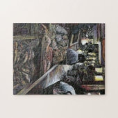 Wasser, aber geküsst mit Wüstenwind, Jerusalem Puzzle (Horizontal)