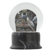 Wasser, aber geküsst mit Wüstenwind, Jerusalem Schneekugel (Vorderseite)