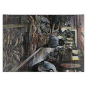 Wasser, aber geküsst mit Wüstenwind, Jerusalem Schneidebrett (Vorderseite)