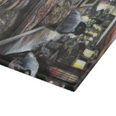 Wasser, aber geküsst mit Wüstenwind, Jerusalem Schneidebrett (Ecke)