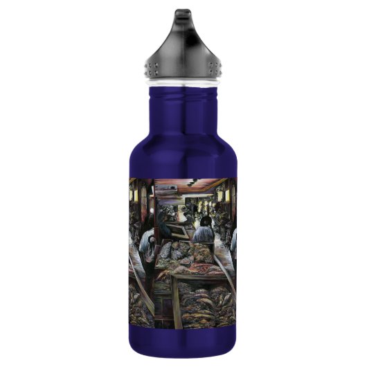 Wasser, aber geküsst mit Wüstenwind, Jerusalem Trinkflasche (Rechts)