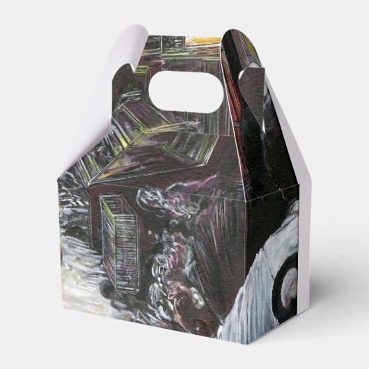 Wasser, aber mit Wüstenwind geküsst Geschenkschachtel (Vorderseite)