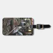 Wasser, aber mit Wüstenwind geküsst, Jerusalem Gepäckanhänger (Vorderseite horizontal)