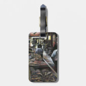 Wasser, aber mit Wüstenwind geküsst, Jerusalem Gepäckanhänger (Rückseite vertikal)