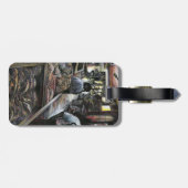 Wasser, aber mit Wüstenwind geküsst, Jerusalem Gepäckanhänger (Rückseite horizontal)