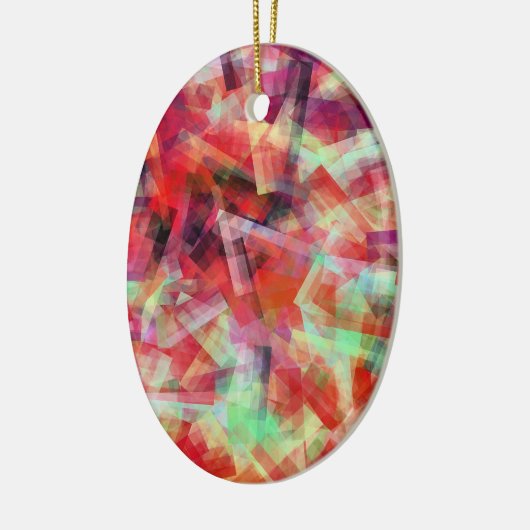 WASSER ABSTRAKT KERAMIKORNAMENT (Links)