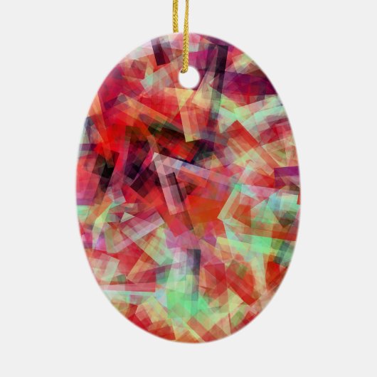 WASSER ABSTRAKT KERAMIKORNAMENT (Hinten)