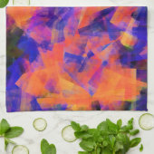 WASSER ABSTRAKT KÜCHENTUCH (Gefaltet)