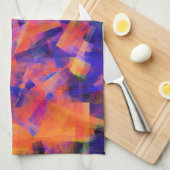 WASSER ABSTRAKT KÜCHENTUCH (Viertel Falte)