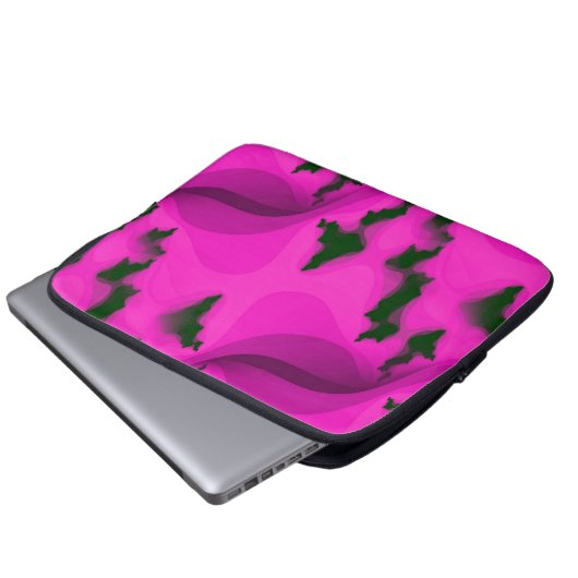 WASSER ABSTRAKT LAPTOPSCHUTZHÜLLE (Vorne Knopf)