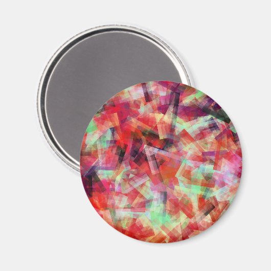 WASSER ABSTRAKT MAGNET (Vorderseite/Rückseite)