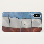 Wasser abstrakte Fliese Case-Mate iPhone Hülle (Rückseite (Horizontal))