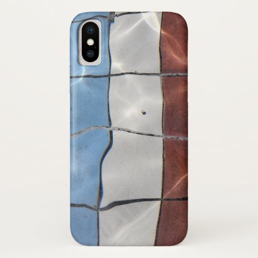 Wasser abstrakte Fliese Case-Mate iPhone Hülle (Rückseite)