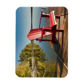 Wasser | Adirondack-Vorsitz am See Magnet (Vertikal)