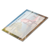 Wasser | Adirondack-Vorsitz am See Notizblock (angewinkelt)