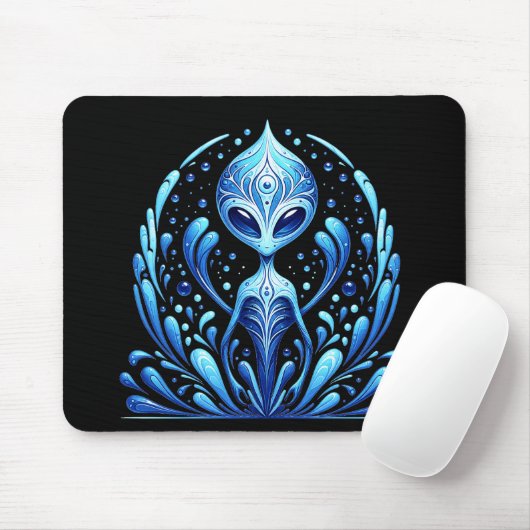 Wasser Alien Mousepad (Mit Mouse)