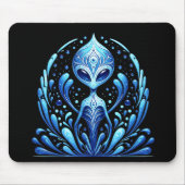 Wasser Alien Mousepad (Vorne)