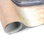 WASSER AM MEERESUFER GESCHENKPAPIER (Rolleneckpunkt)