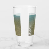Wasser am Strand I Abstrakt Naturfotografie Glas (Links)