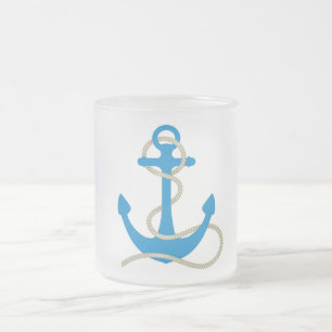 Wasser Anker Meer Ozean Taucher schwimmen Strand m Mattglastasse
