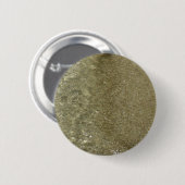 Wasser auf dem Strand II Abstrakte Naturfotografie Button (Vorne & Hinten)