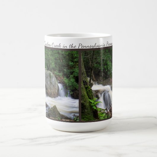 Wasser auf der Brasse Kaffeetasse (Mittel)