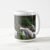 Wasser auf der Brasse Kaffeetasse (VorderseiteRechts)