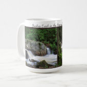 Wasser auf der Brasse Kaffeetasse (Vorderseite Links)