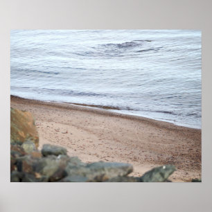 Wasser auf der Lakeshore Farbe 16x20 Poster