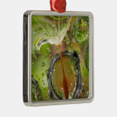 Wasser auf Löwenzahn, CA Ornament Aus Metall (Rechts)