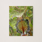 Wasser auf Löwenzahn, CA Puzzle (Vertikal)