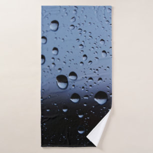 Wasser auf Spiegelfotografie nah Badehandtuch