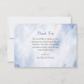 Wasser aus den Quellen der Erlösung orthodoxe Tauf Dankeskarte (Vorderseite)