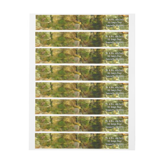 Wasser aus heißer Quellen, grüne Gold (Bogen)