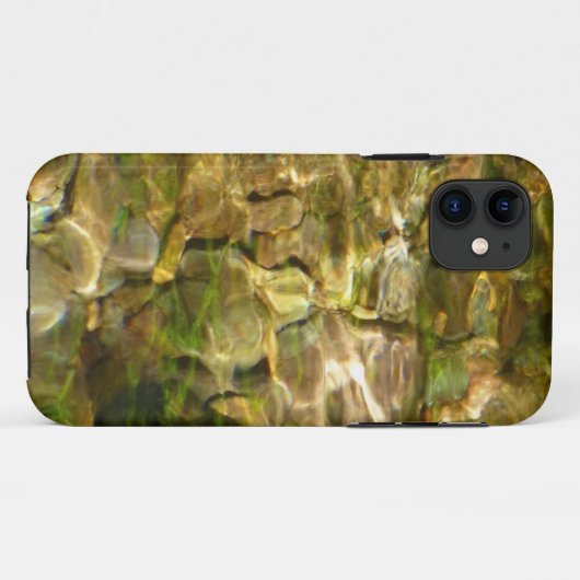 Wasser aus heißer Quellen, grüne Gold Case-Mate iPhone Hülle (Rückseite (Horizontal))