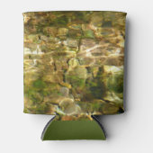 Wasser aus heißer Quellen, grüne Gold Dosenkühler (Vorderseite)