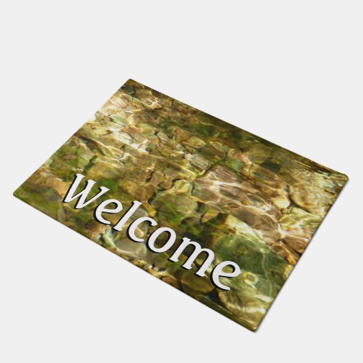 Wasser aus heißer Quellen, grüne Gold Fußmatte (Schrägansicht)