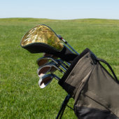 Wasser aus heißer Quellen, grüne Gold Golf Headcover (In SItu)
