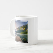Wasser | Azuralsee, Österreich Kaffeetasse (Vorderseite Links)
