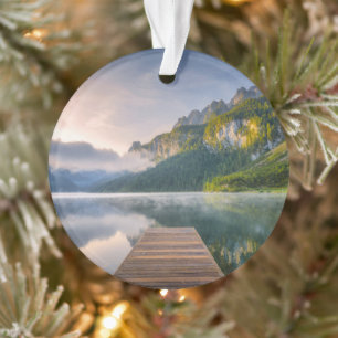 Wasser   Azuralsee, Österreich Ornament