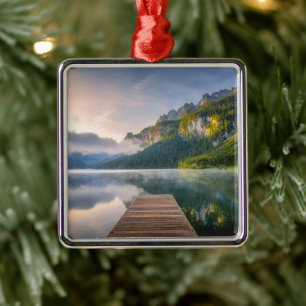 Wasser   Azuralsee, Österreich Ornament Aus Metall