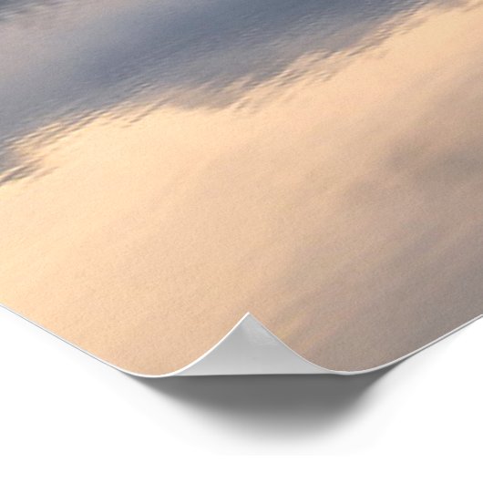 Wasser | Azuralsee, Österreich Poster (Ecke)