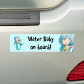Wasser-Baby-an Bord Autoaufkleber (Auf Auto)