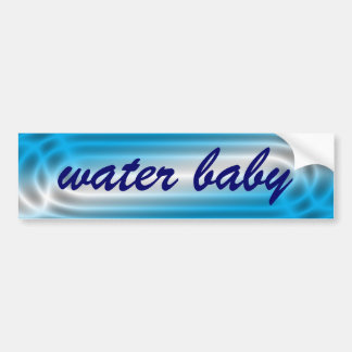 Wasser-Baby Autoaufkleber