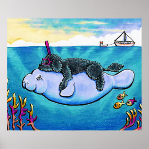 Wasser Babys von Andie Poster